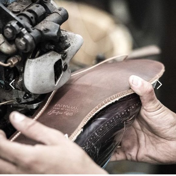 Bostonian Cordovan Leather Apron Luxury Loafers